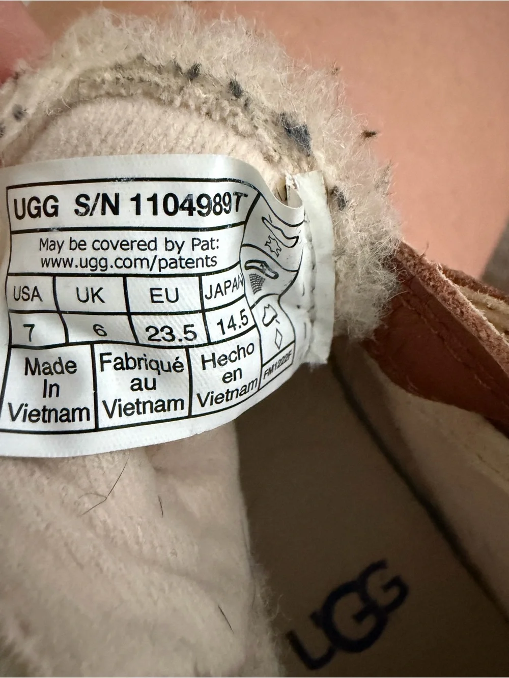 UGG Kids Brown Faux-Shearling High-Top Boots